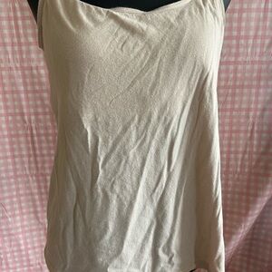 Old Navy Light Cream Scoop Neck Camisole
